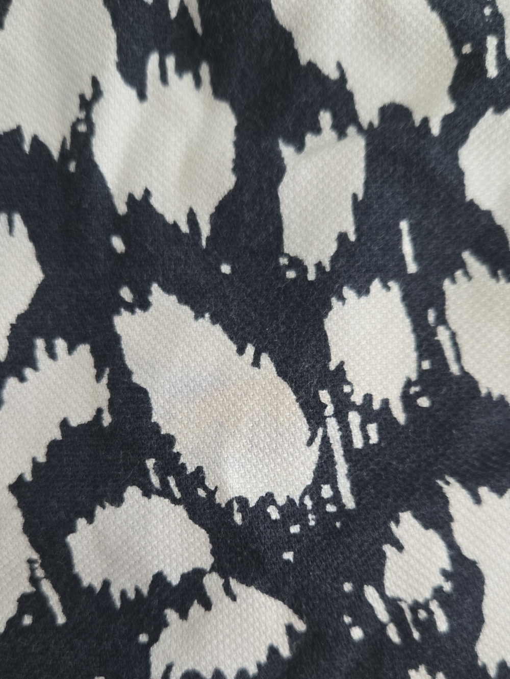 Black & White Printed Mini Skirt - Picture 9 of 10
